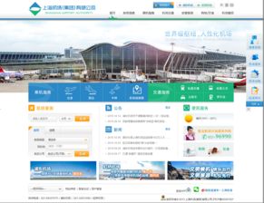 上海機場網(wǎng)站建設 提升航空樞紐數(shù)字化服務新標桿